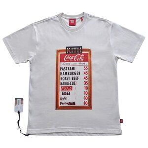 Kith x Coca-Cola Menu Vintage T-shirt Ivory